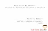 PHX - Session #2 Test Driven Development: Improving .NET Application Performance & Scalability