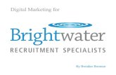 Digital Marketing for Brightwater Recruitment Specialists