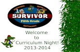 5th Grade Curriculum Night Presentation 2013-2014