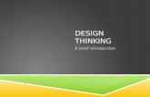 Design thinking & healthcare