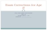 Exam corrections ice age ii