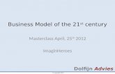 Masterclass Business Model of the 21st Century at ImaginHeroes, NHTV Breda