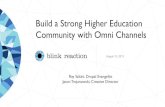 Build a Strong Higher Ed Community with Omni Channels