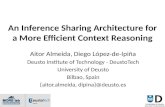 An Inference Sharing Architecture for a More Efficient Context Reasoning
