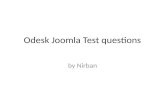 Odesk joomla test questions
