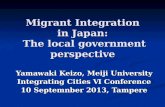 Migrant Integration in Japan