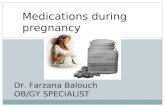 Medications during pregnancy