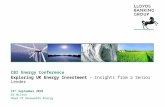 CBI energy conference: Ed Wilson