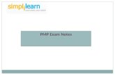 PMP Exam Notes