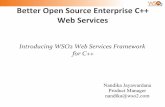 Better Open Source Enterprise C++ Web Services