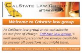 Calstate law group: Bankruptcy Attorney Glendale
