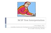 Test interpretation and report writing