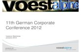 German Corporate Conference 2012