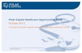 Polar capital healthcare opportunities fund presentation october 2012 citywire italy