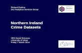 Using NI crime datasets in teaching and research - Richard Erskine