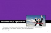 Performance appraisals training