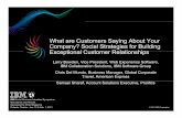 Social strategies for_building exceptional customer relatsions