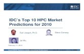 Idc Hpc Web Conf Predictions 2010 Final