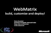 PHP Days 2011 - Keynote: Microsoft WebMatrix