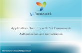 Yii Framework Security