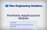 Mobile Apps portfolio - Riso Engineering Solutions