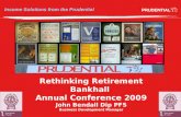 Bankhall Conference 2009 - Prudential