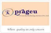Prageu Event  Promotions Profile
