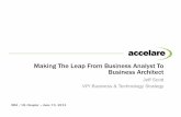 Making the Leap from Business Analyst to Business Architect