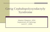 Greig Cephalopolysyndactyly Syndrome