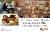The public library health and well being offer