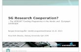 5G Research Cooperation?, Knud Erik Skouby, Aaborg University
