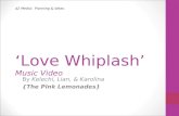 'Love Whiplash' Music Video Presentation