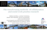 The transforming methods  of collaboration and social work practice research