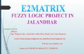 Fuzzy logic mtech project in jalandhar