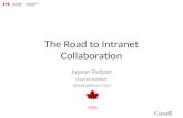 Drupal Government Days 2013 - The Road to Intranet Collaboration
