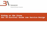 Riding on the Storm - Das IA Survival Guide zum Service Design