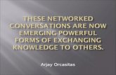 These networked conversations are enabling powerful new forms of social organization and knowledge exchange to emerge