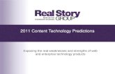 Real Story Group 2011 Content Technology Predictions