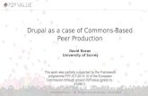 Drupal as a case of Commons-Based Peer Production