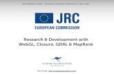 GDAL & WebGL: European Commission, Joint Research Center, Ispra
