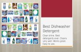 Best Dishwasher Detergent Home Kitchen Dishwashers