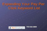Expanding Your PPC Keywords List