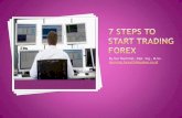 7 steps to start trading forex