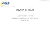 Camp Dhouj presented by Zice Holidays - Offbeat . Adventure . Learning