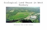 Ecological Land Reuse In West Roxbury