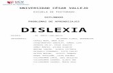 MONOGRAFIA dislexia