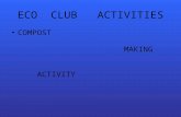Eco  club   activities