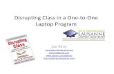 Disrupting class in a one to-one laptop program for laptop institute