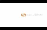 About Thomson Reuters & Its Values | Basic Presentation