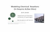 Modeling Chemical Reactions (in Enzyme Active Sites)